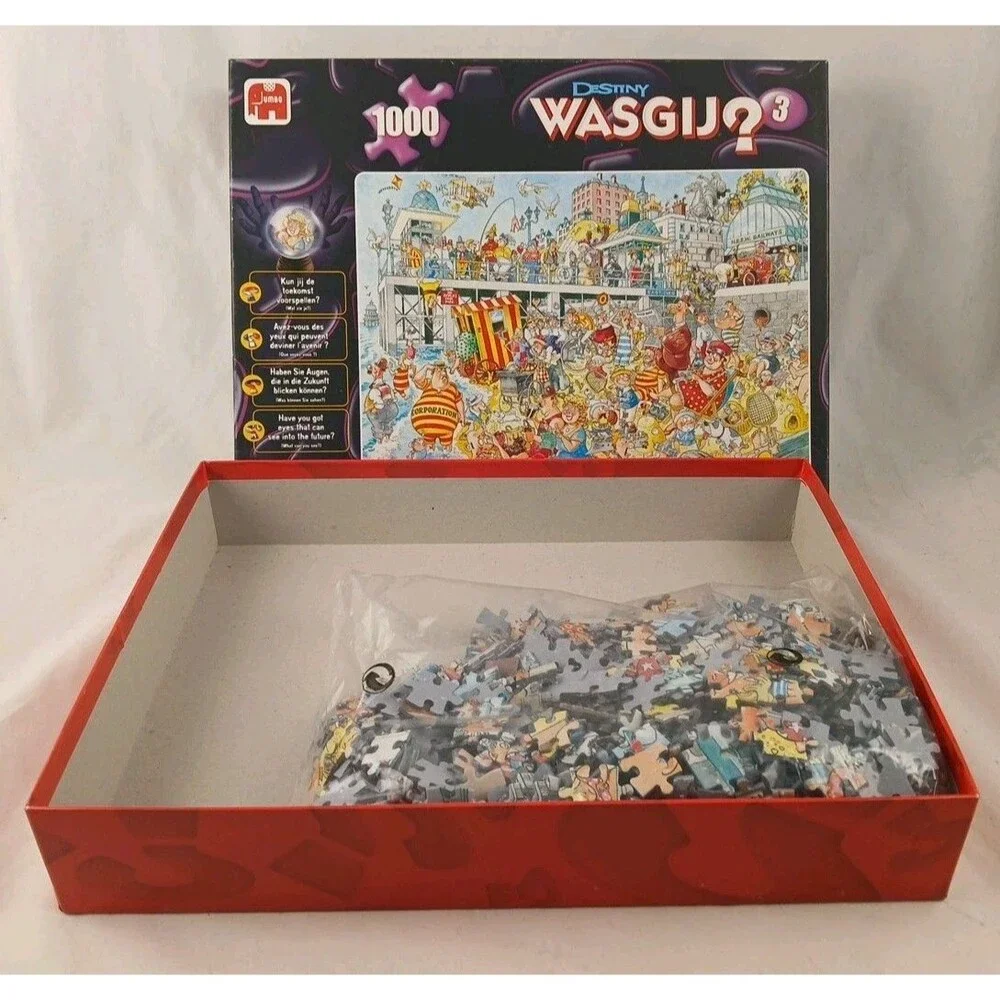 Wasgij? 1000 Piece Destiny Jigsaw Puzzle #3-Sands of Time-NEW!